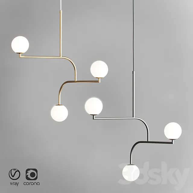 Pholc mobil 70 100 pendant 3ds Max