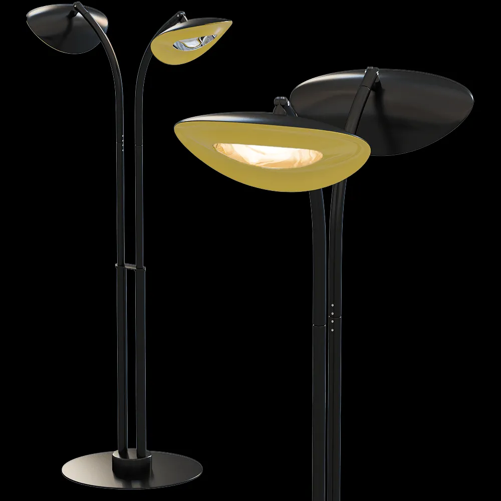 Phormalab – Floor double standing lamp with short arc Hotdoor HCA21 3ds Max