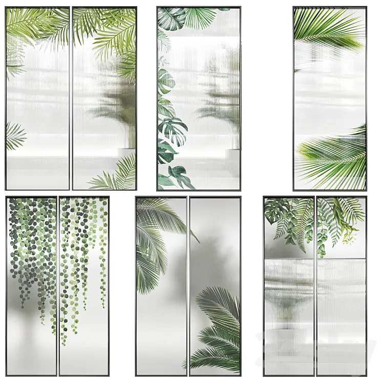 Phyto Glass Partition 3DS Max Model