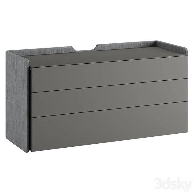 Pianca Chloe Chest of Drawers 3dsMax Model