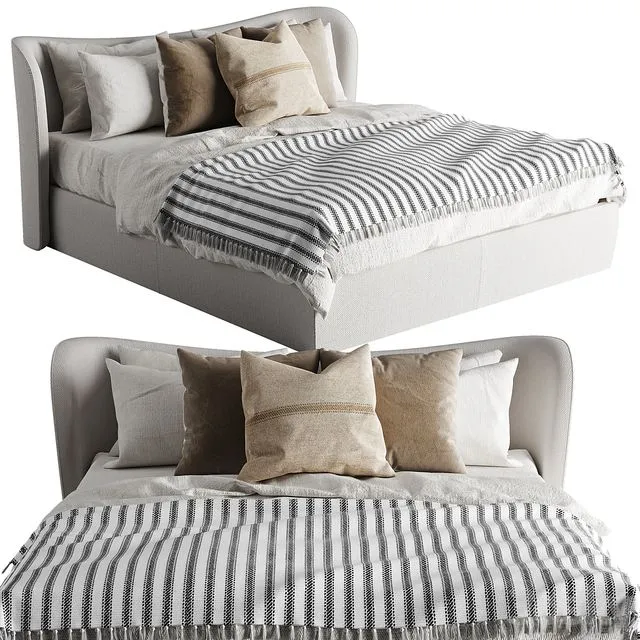 Pianca Embrace Bed 3dsMax Model