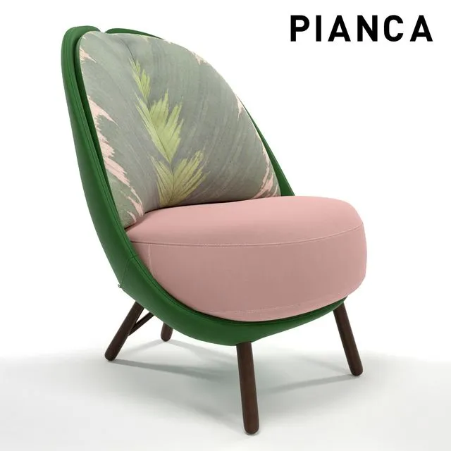 Pianca_Calatea armchair 3dsMax Model
