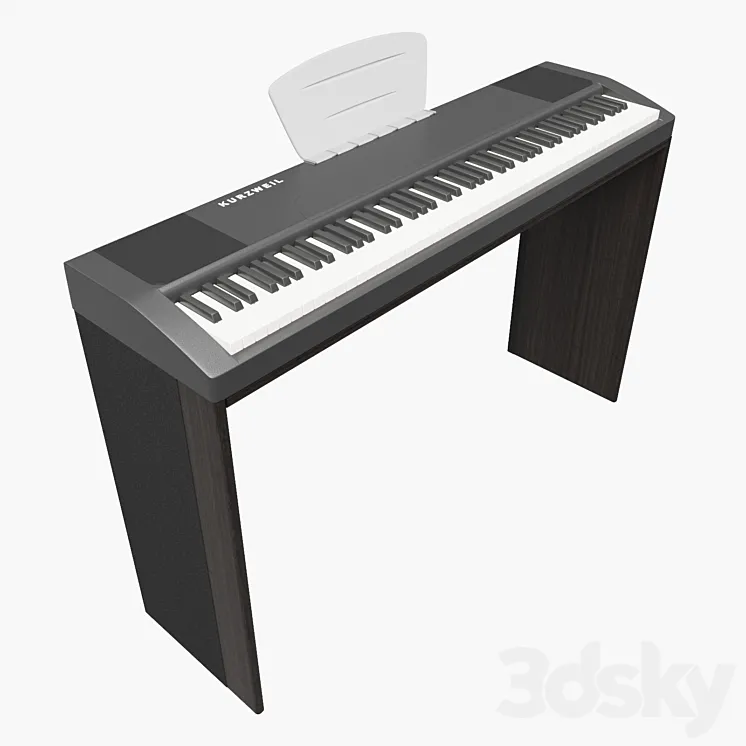 Piano 3DS Max