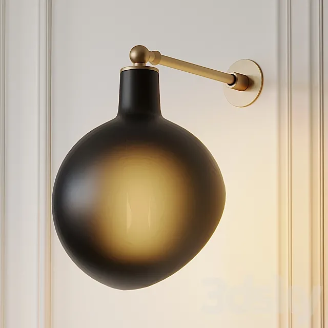 Piano wall Sconce by Nate Cotterman 3DSMax File