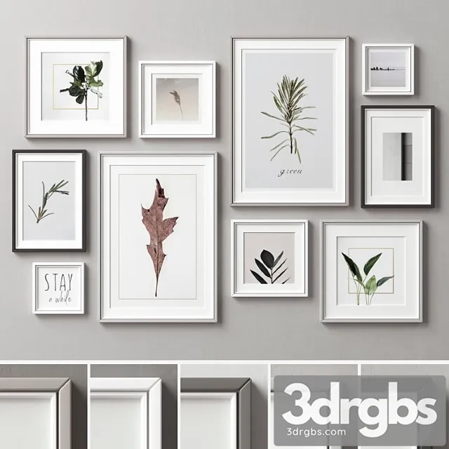 Picture Frames Set 181 3dsmax Download