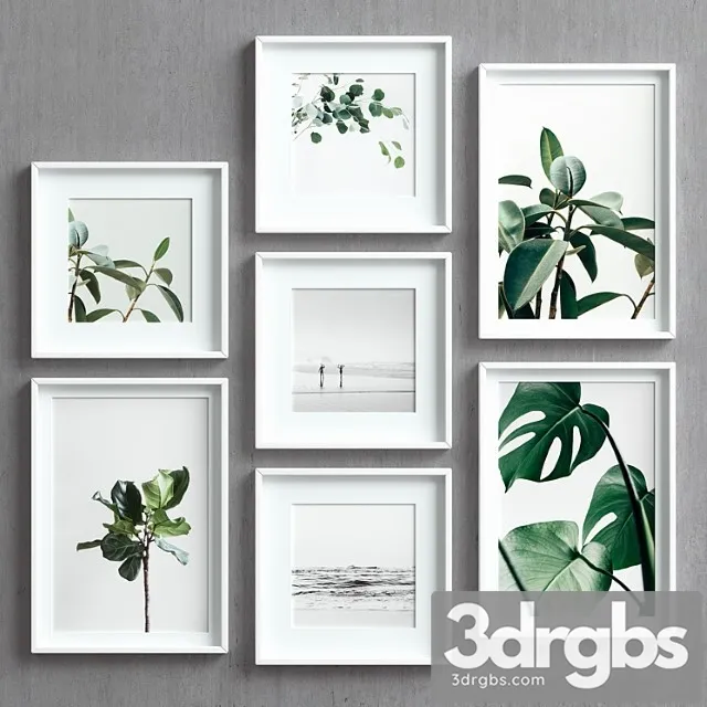 Picture frames set-29 3dsmax Download