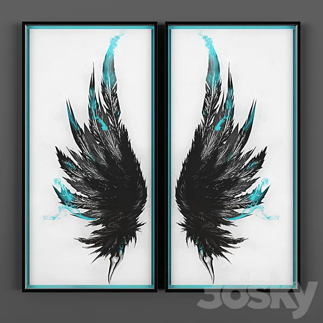 Picture “Wings” 3ds Max