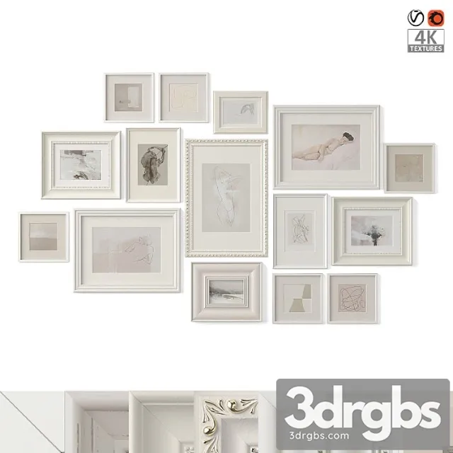 Pictures In Classic Frames 3 3dsmax Download