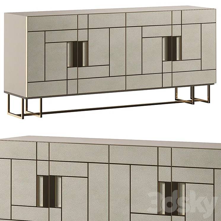Piemont Sideboard By Frato Collection 3DS Max Model