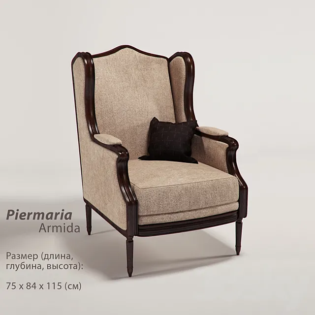 Piermaria Armida 3ds Max