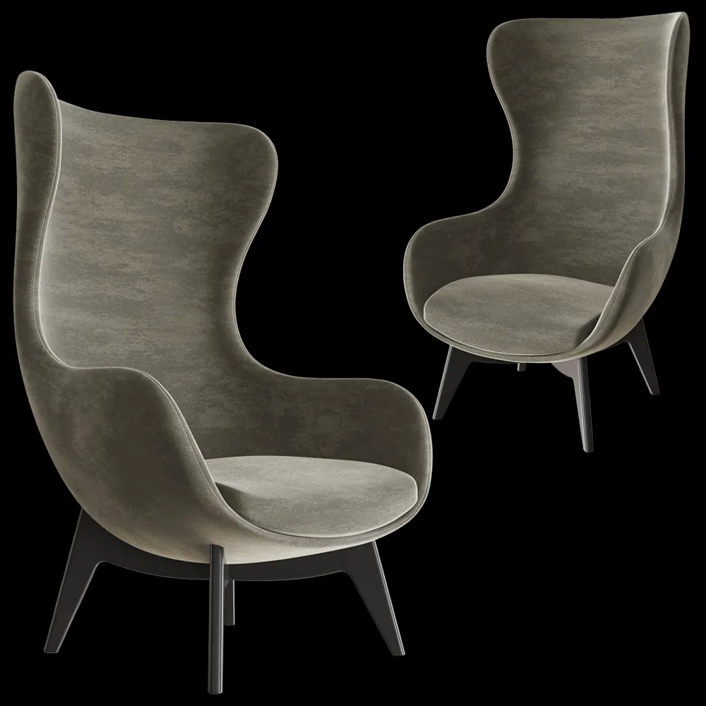 Piermaria Design – Armchair POLTRONCINA 3ds Max