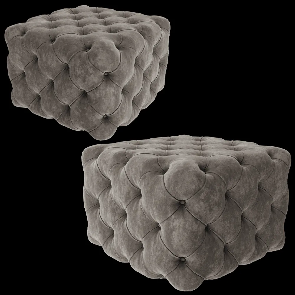 Piermaria Design – Pouf CITY QUADRO 3ds Max