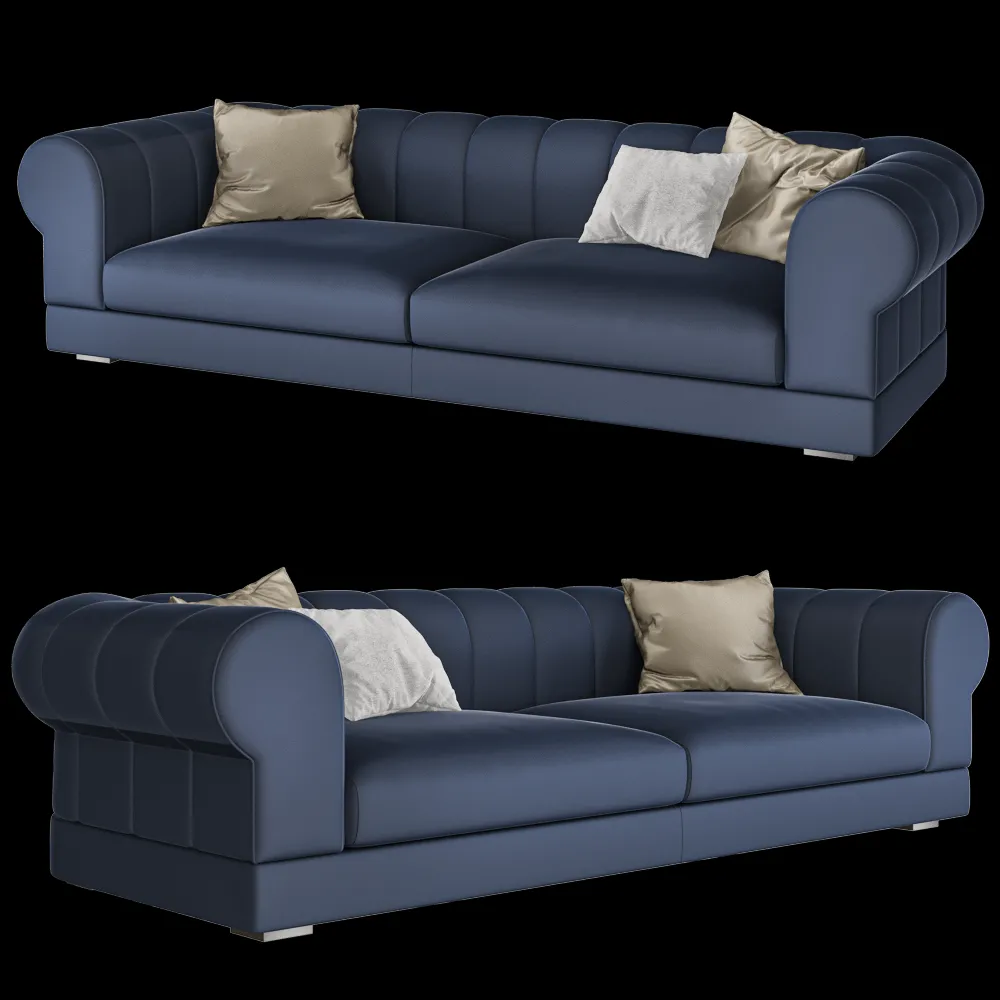 Piermaria Design – Sofa MILLER 3ds Max
