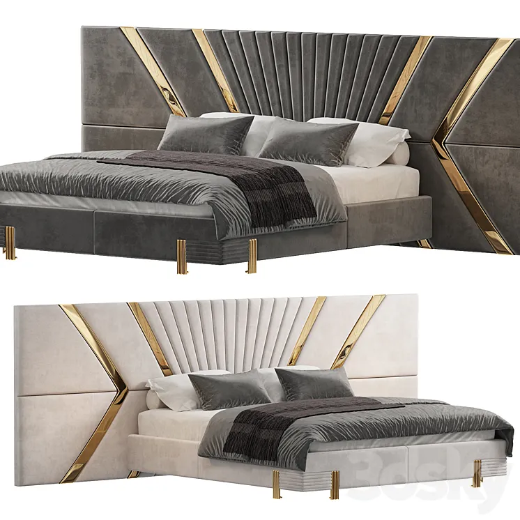 Piero Bed Beds 3DS Max