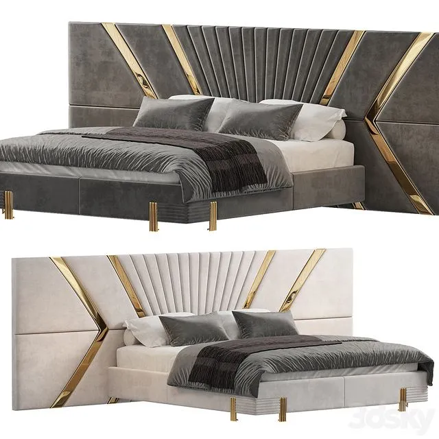 Piero Bed Beds 3dsMax Model
