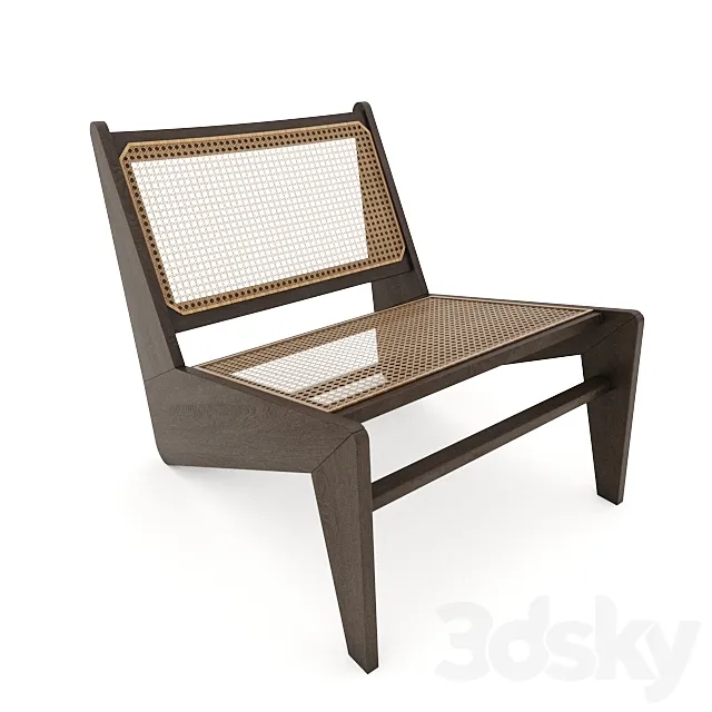Pierre Jeanneret Kangaroo Chair 3DSMax File