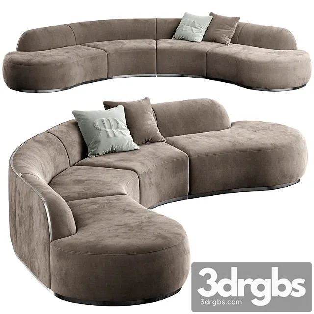 Pierre m sectional sofa 2 3dsmax Download
