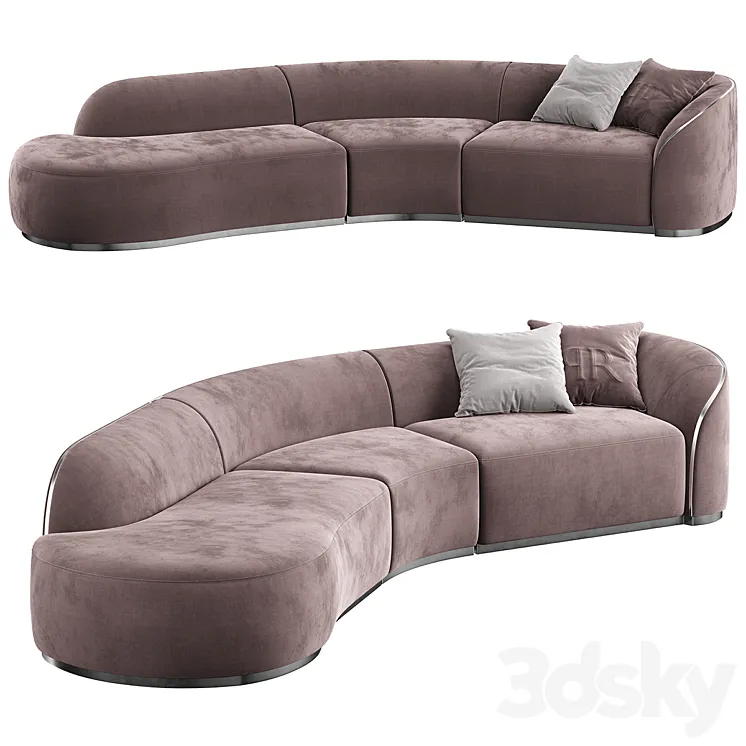 PIERRE S SECTIONAL SOFA 3DS Max