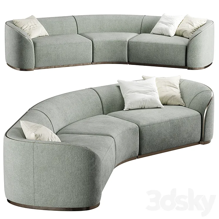PIERRE SECTIONAL SOFA 3DS Max