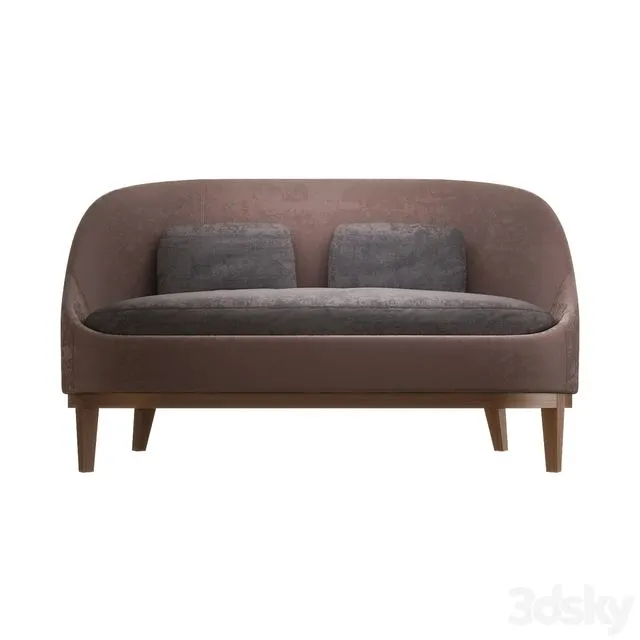 Piet Boon Belle Loveseat Sofa 3dsMax Model