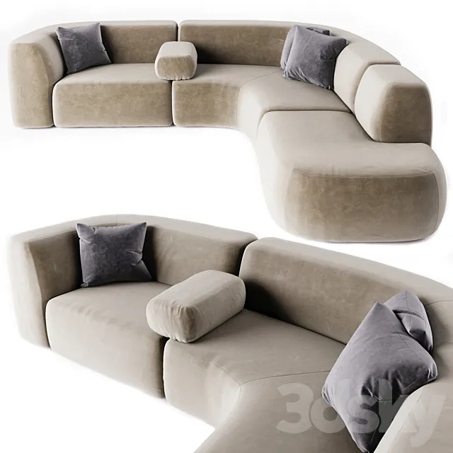 Piet Boon. BO sofa. 3DS Max Model