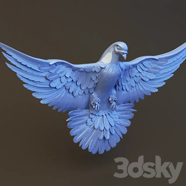 Pigeon 3ds Max