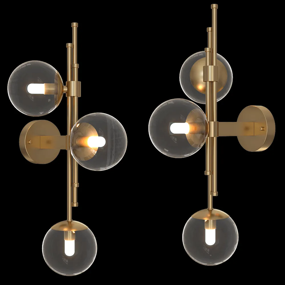 Pikart  – Wall lamp art. 31041 3ds Max