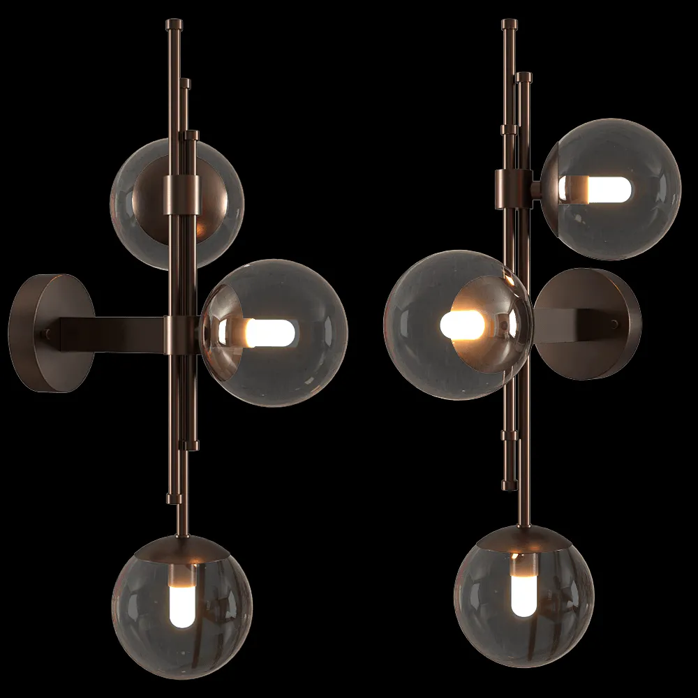 Pikart  – Wall lamp art. 31045 3ds Max