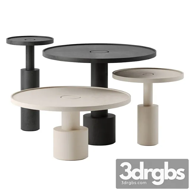 Pilar side tables by baxter