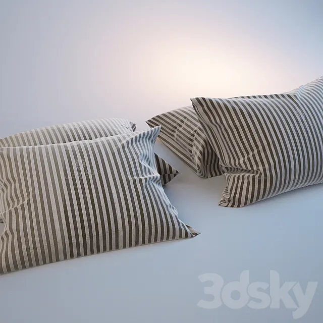 Pillows 3DS Max Model