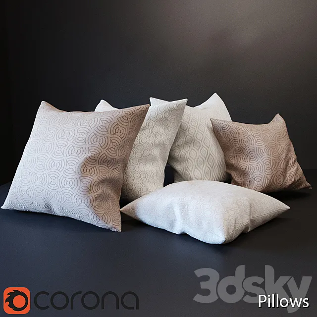 Pillows 3DSMax File