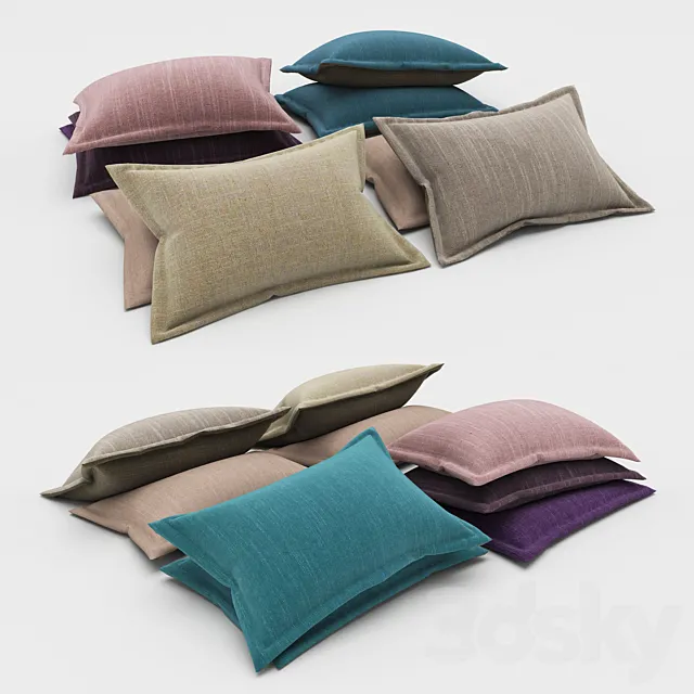 Pillows 66 3DS Max Model