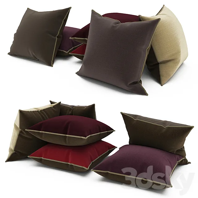 Pillows 69 3ds Max