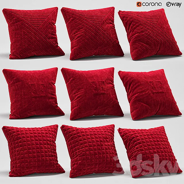 Pillows Aesthetics – 1 3ds Max