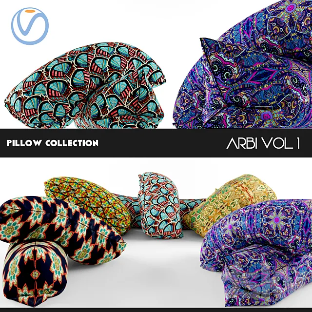 Pillows AMAROK – ARBİ collection 1 3DS Max Model