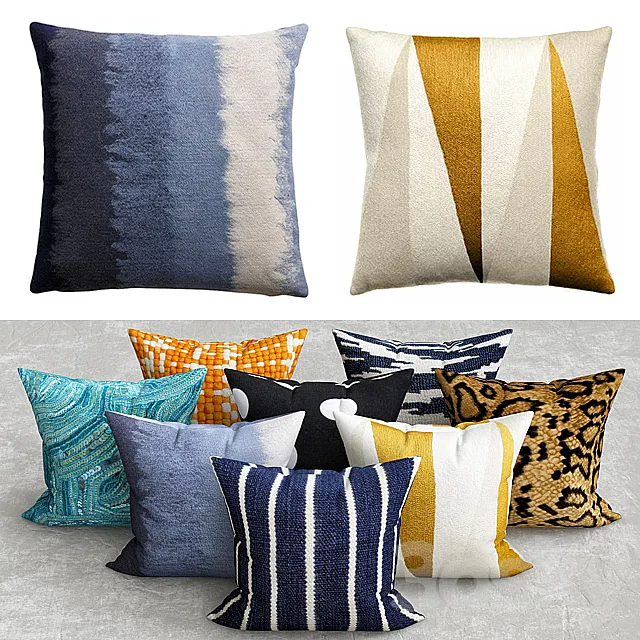 pillows collection №2 3ds Max