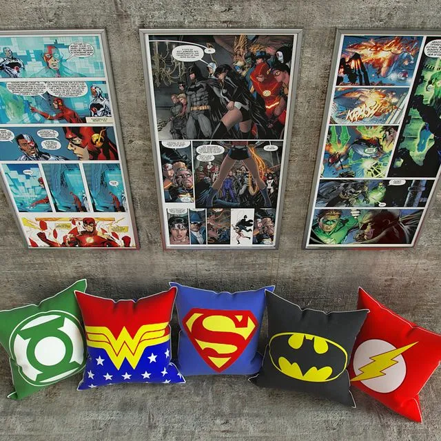 pillows DC COMICS 3dsMax Model