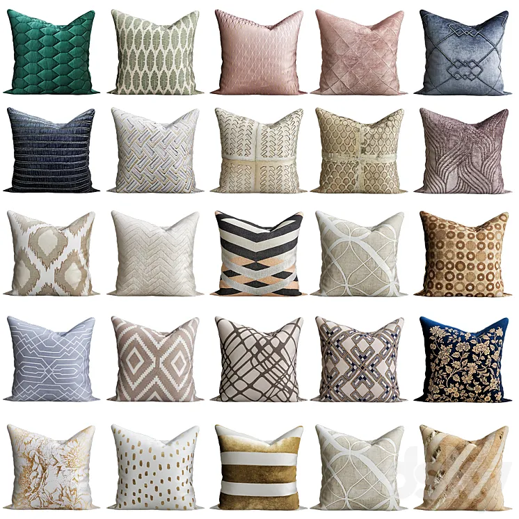 Pillows – H & M Home Collection 3DS Max