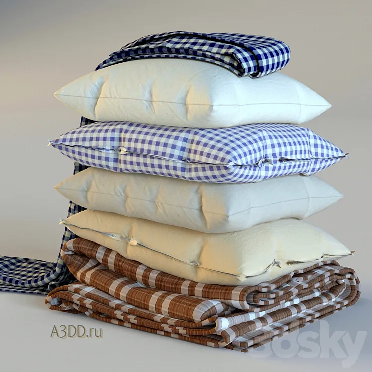 Pillows. Pillows 4 3DS Max