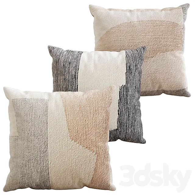 Pillows Set 7 3ds Max