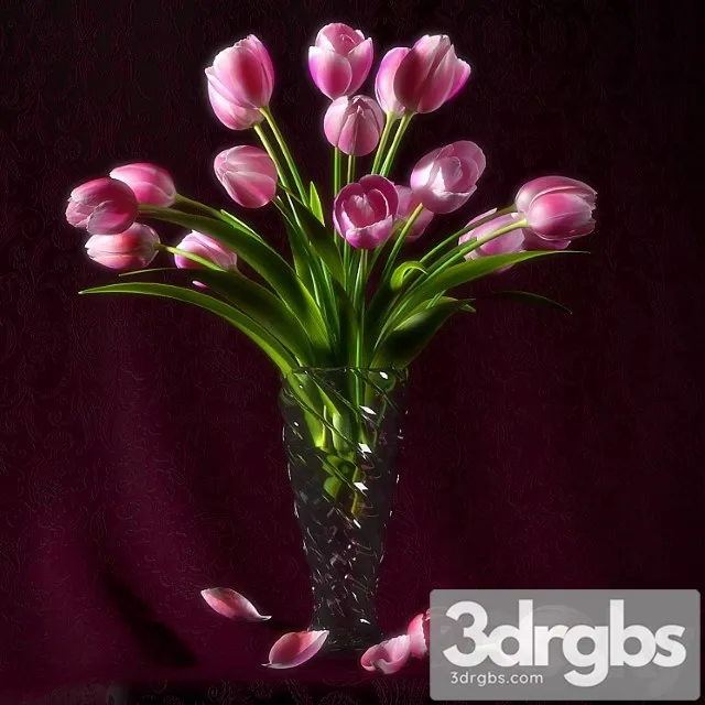 Pink Tulip 3dsmax Download