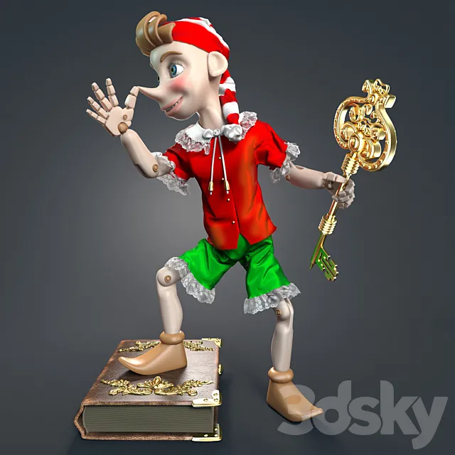 Pinocchio 3ds Max