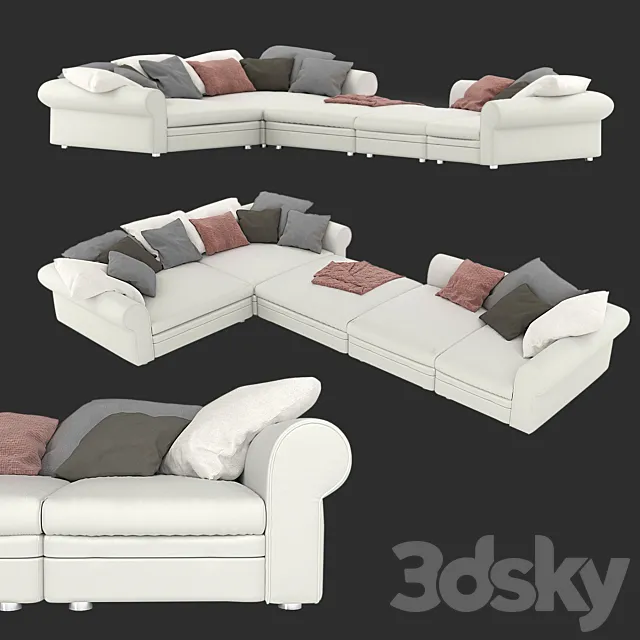 Pinton sofa 3ds Max