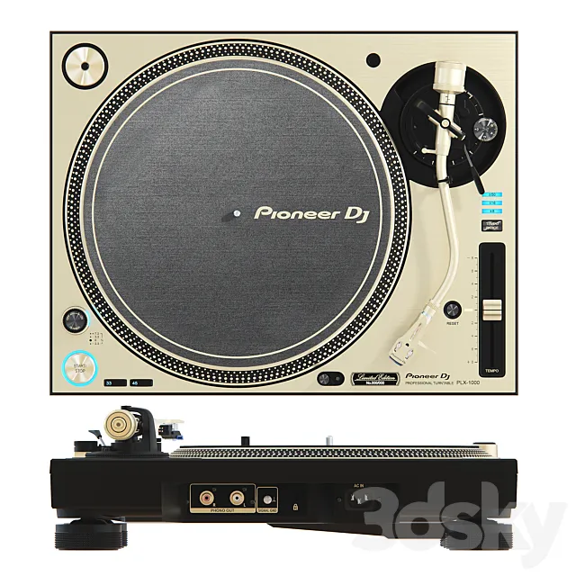 Pioneer PLX-1000-N 3DSMax File