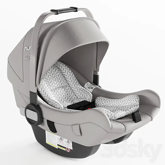 PIPA NUNA Car Seat 3ds Max