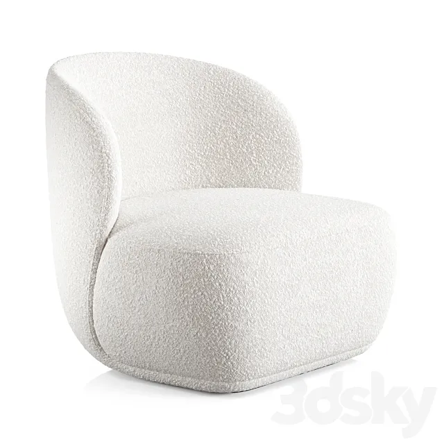 Pipe Lounge Chair by Friends and Founders 3ds Max