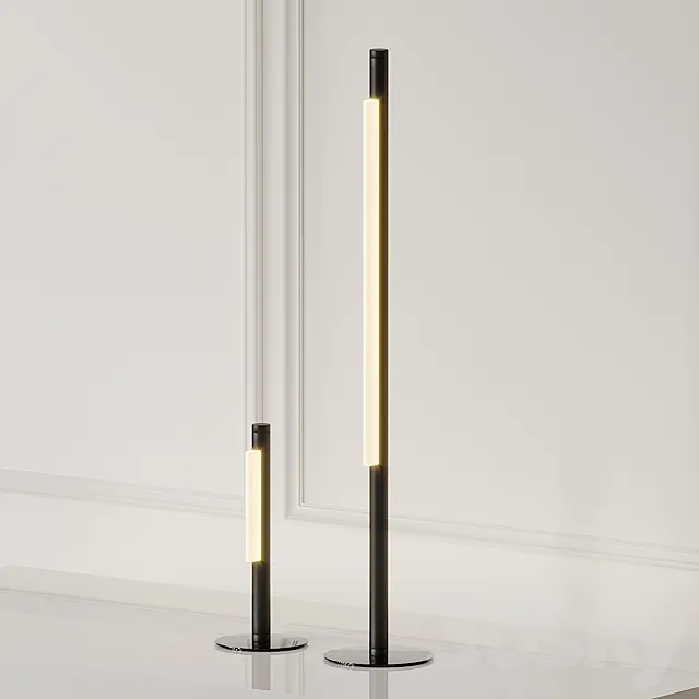 Pipleine Floor 125 Lamp Haute living 3ds Max
