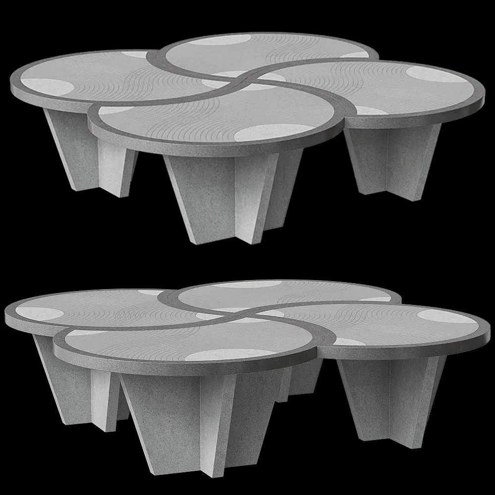 Pistore Marmi – Coffee table Kimono 3ds Max