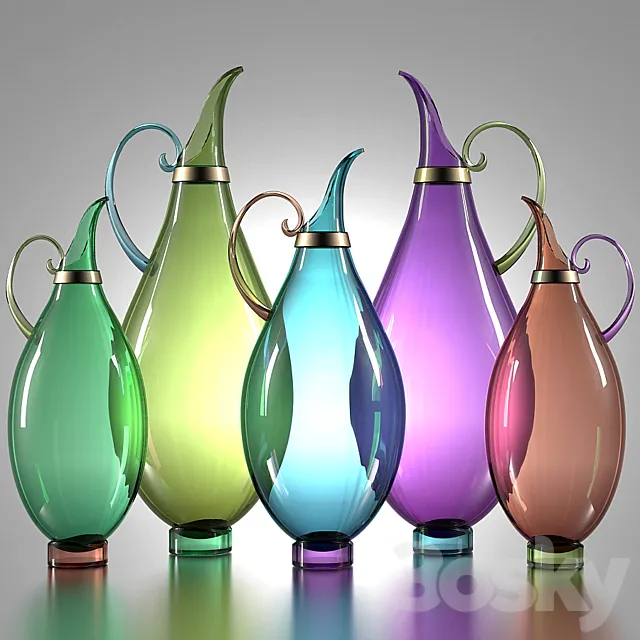 Pitchers “Morocco” 3ds Max