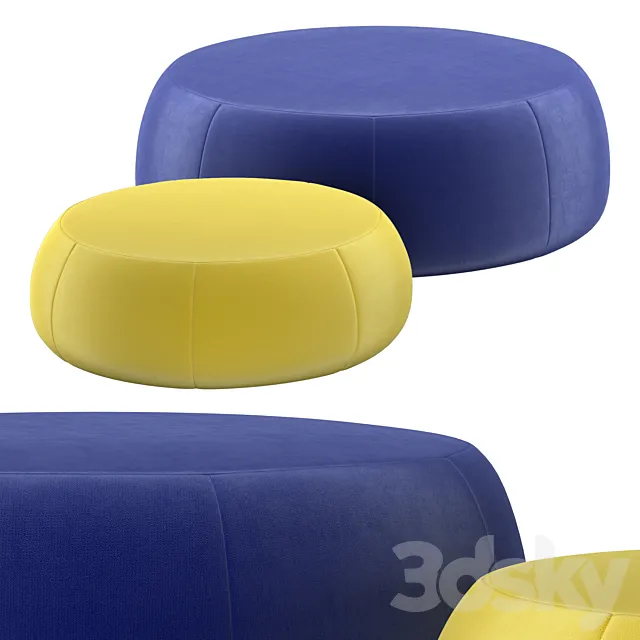 PIX ottomans 3DS Max Model